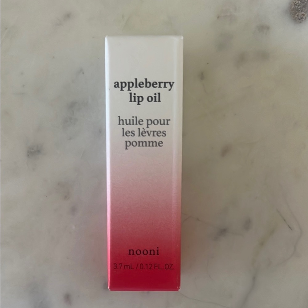 NWT Appleberry Lip Oil - Red